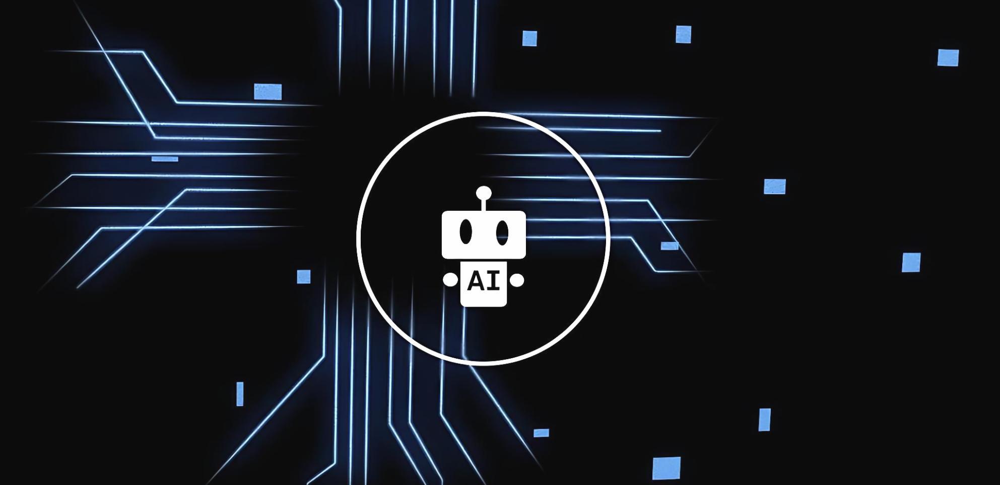 Students collaborating on AI decision-making projects in modern learning environment