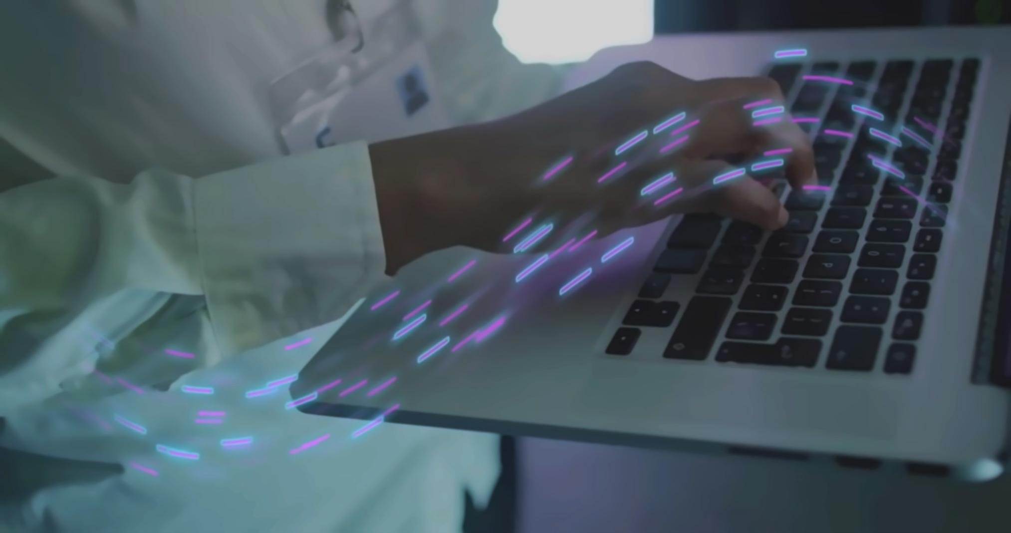 Executive team analyzing AI-generated business intelligence reports