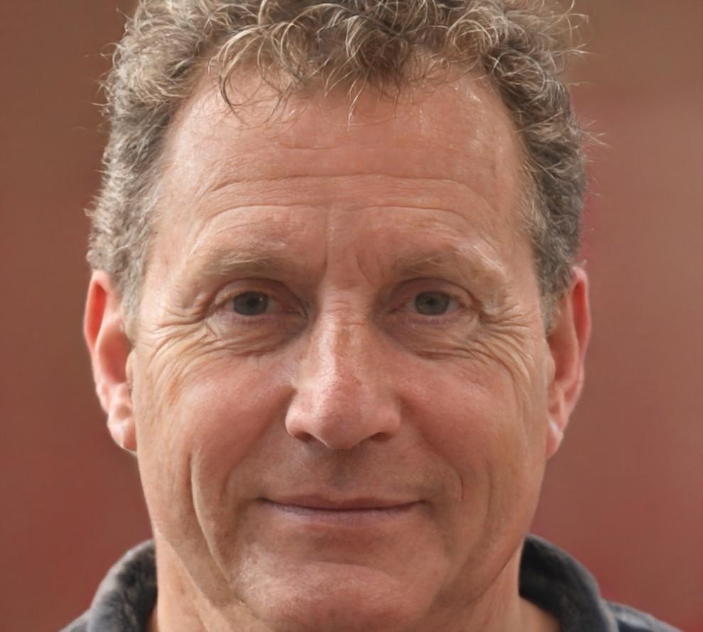 Portrait of experienced AI instructor